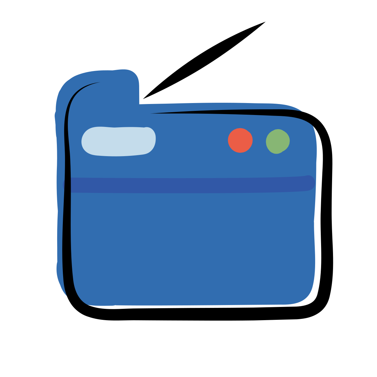 matisse style copy machine icon