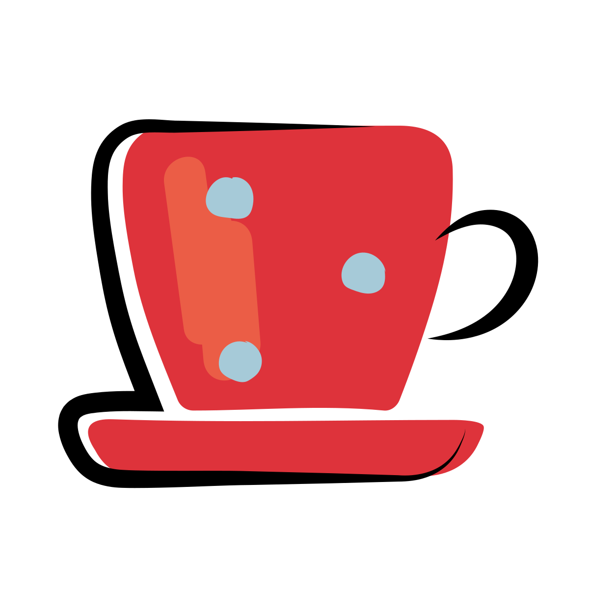 matisse style espresso cup icon
