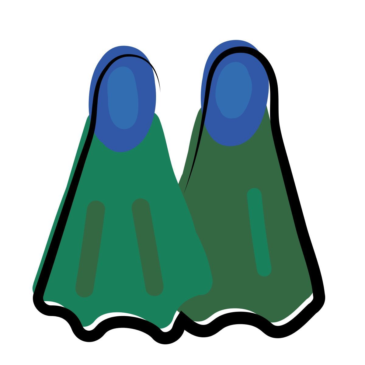 matisse style flippers icon