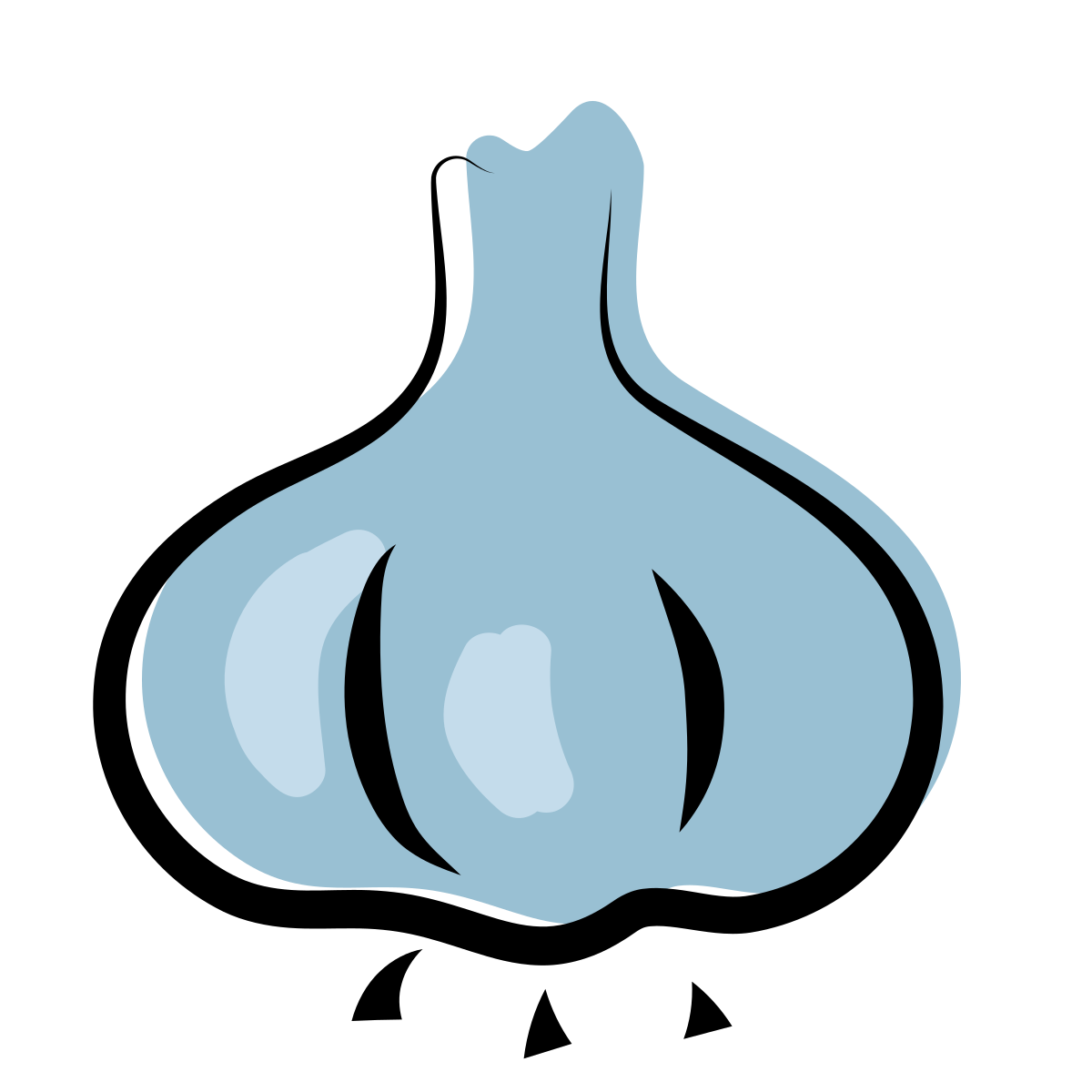 matisse style garlic icon