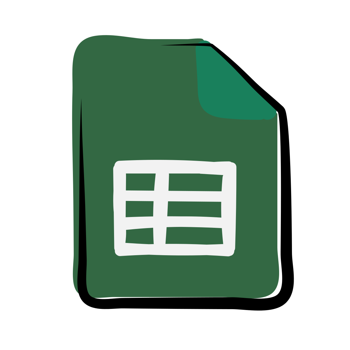 matisse style google sheets icon