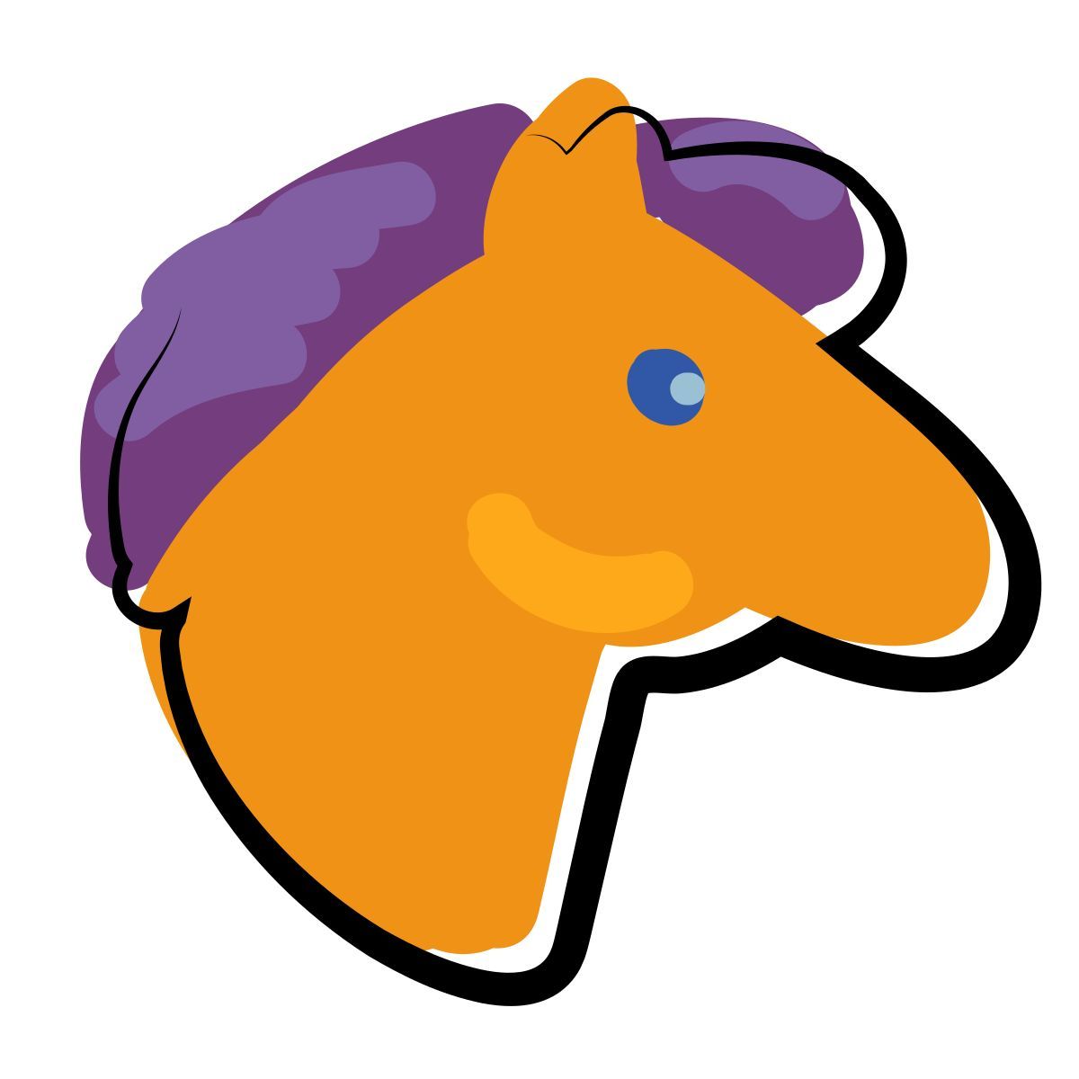 matisse style 말 icon