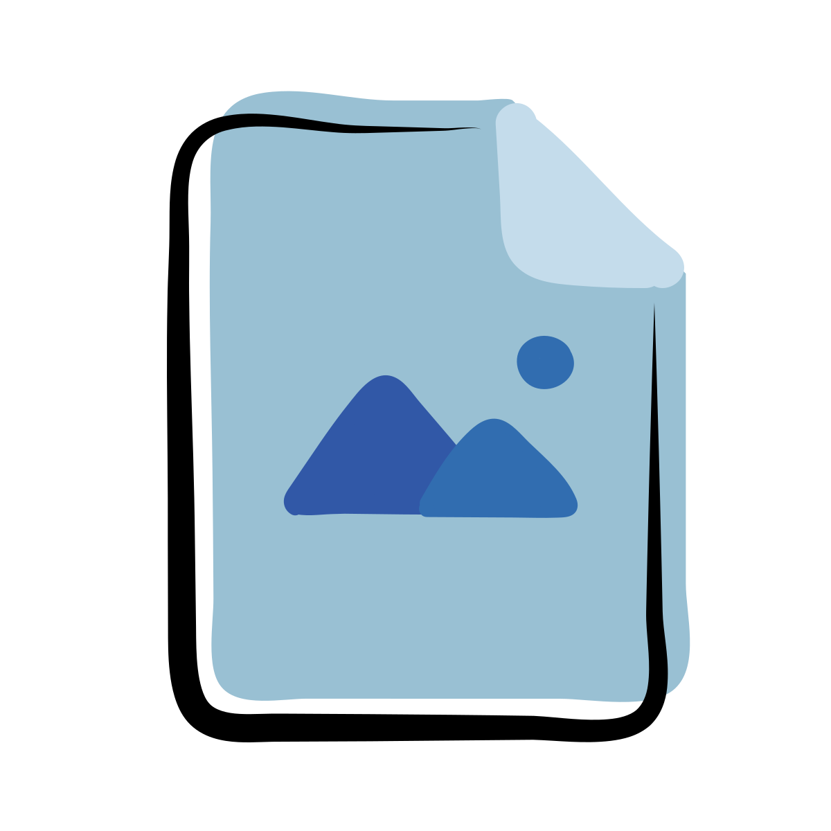 matisse style image file icon