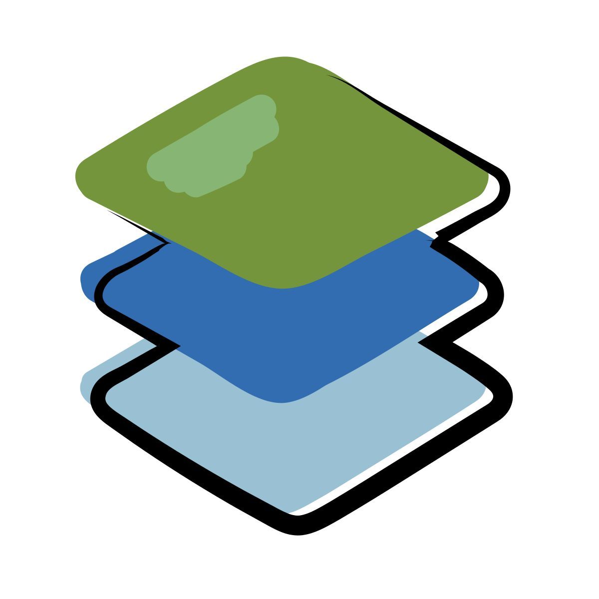 matisse style layers icon