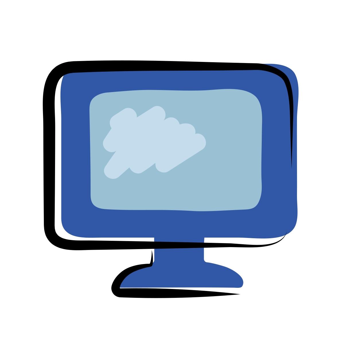 matisse style monitor icon