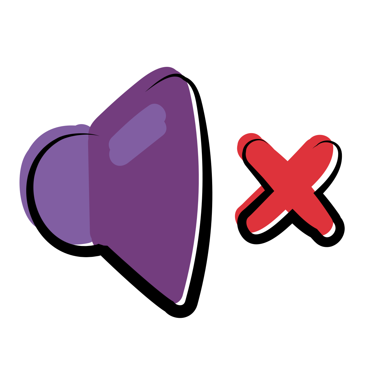 matisse style mute icon