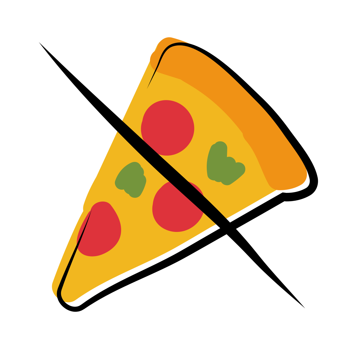 matisse style no food icon