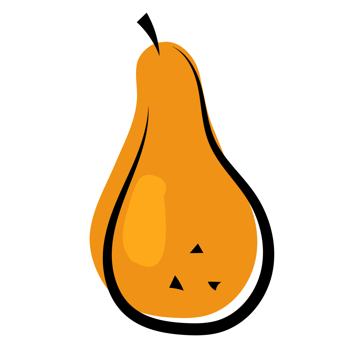 matisse style pear icon