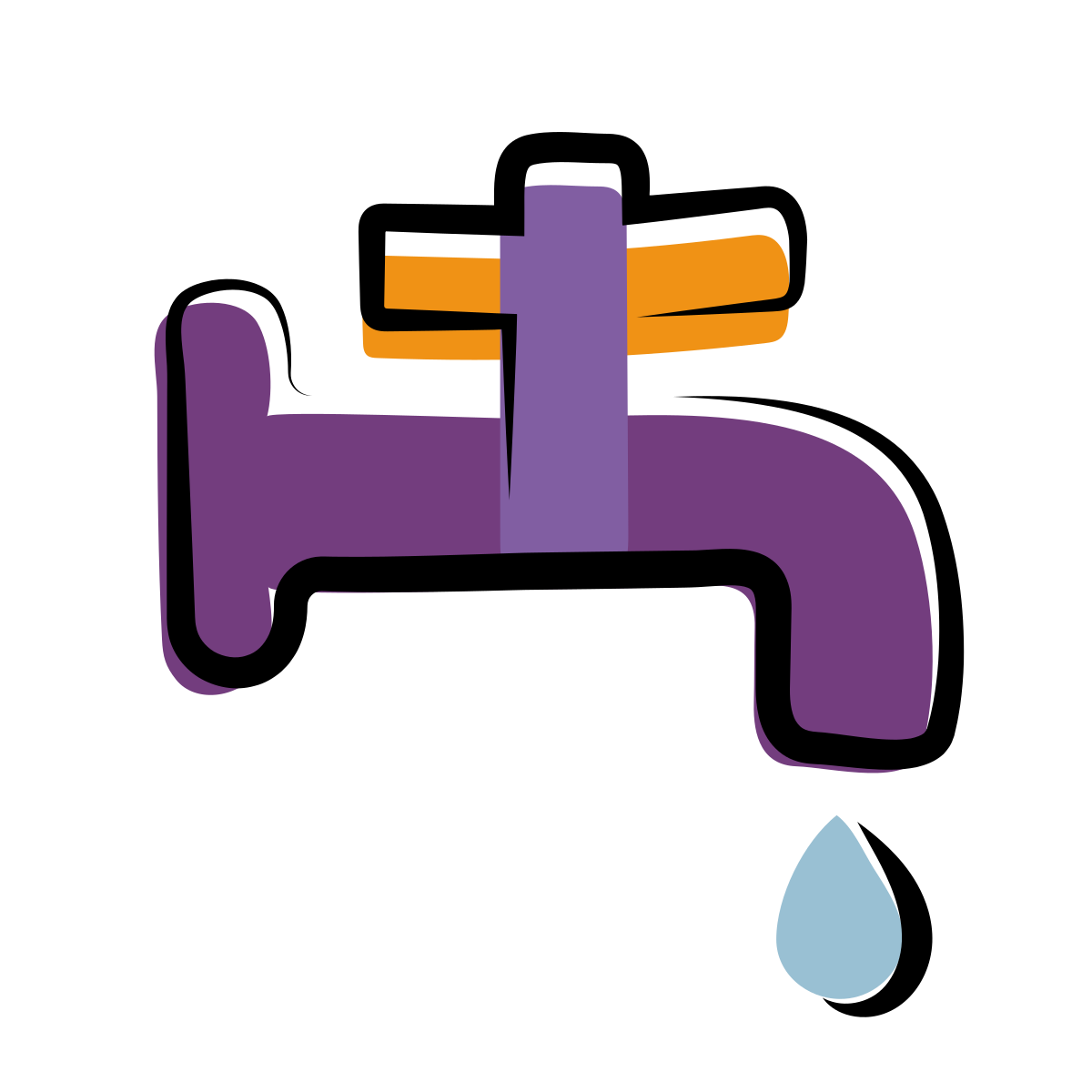 matisse style plumbing icon