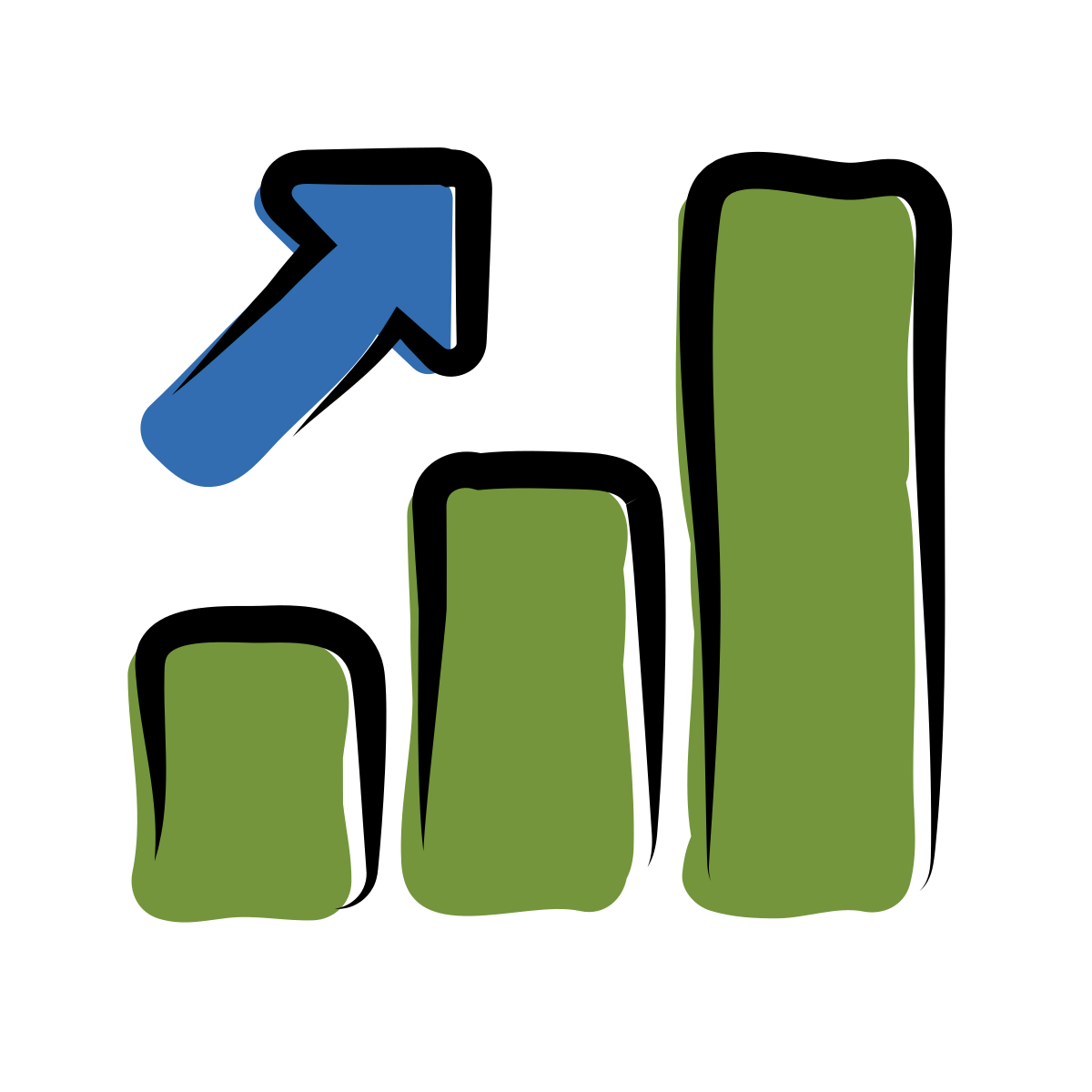 matisse style positive dynamic icon