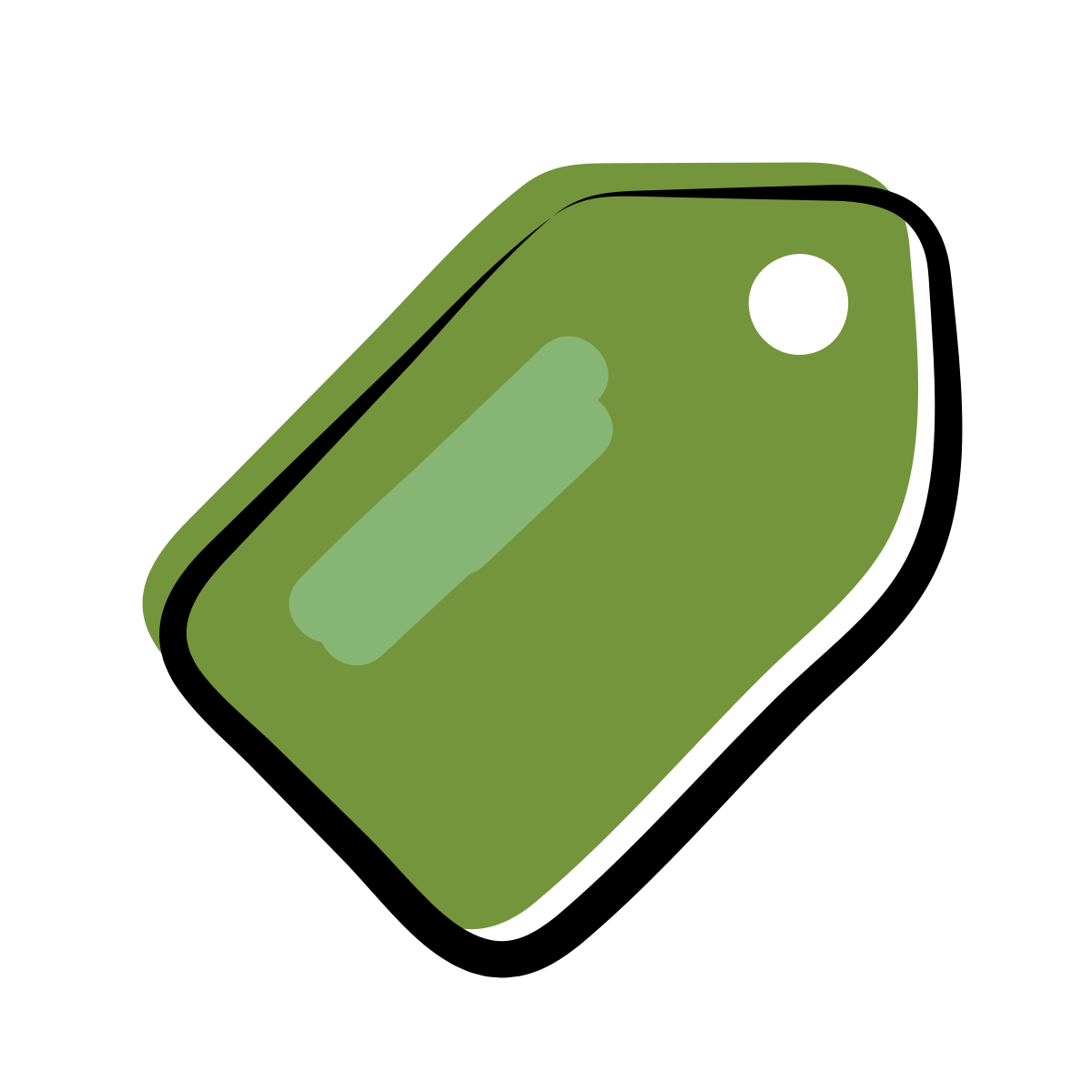 matisse style price tag icon