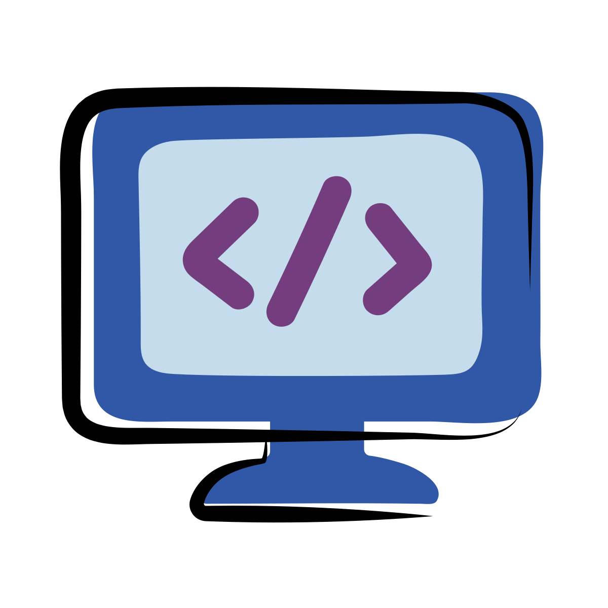 matisse style programming icon
