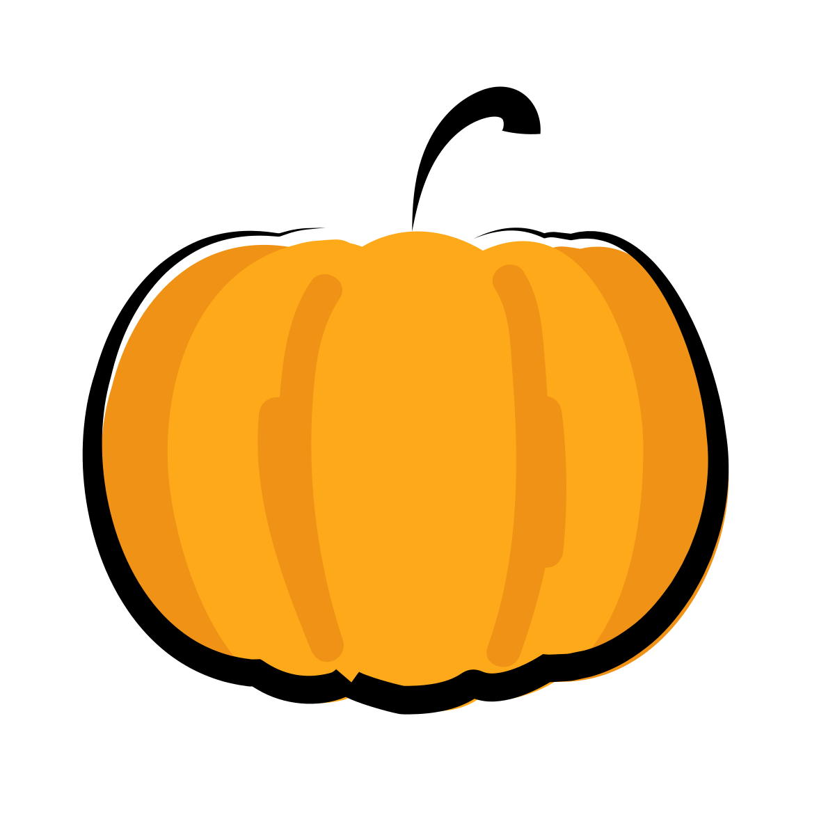 matisse style pumpkin icon