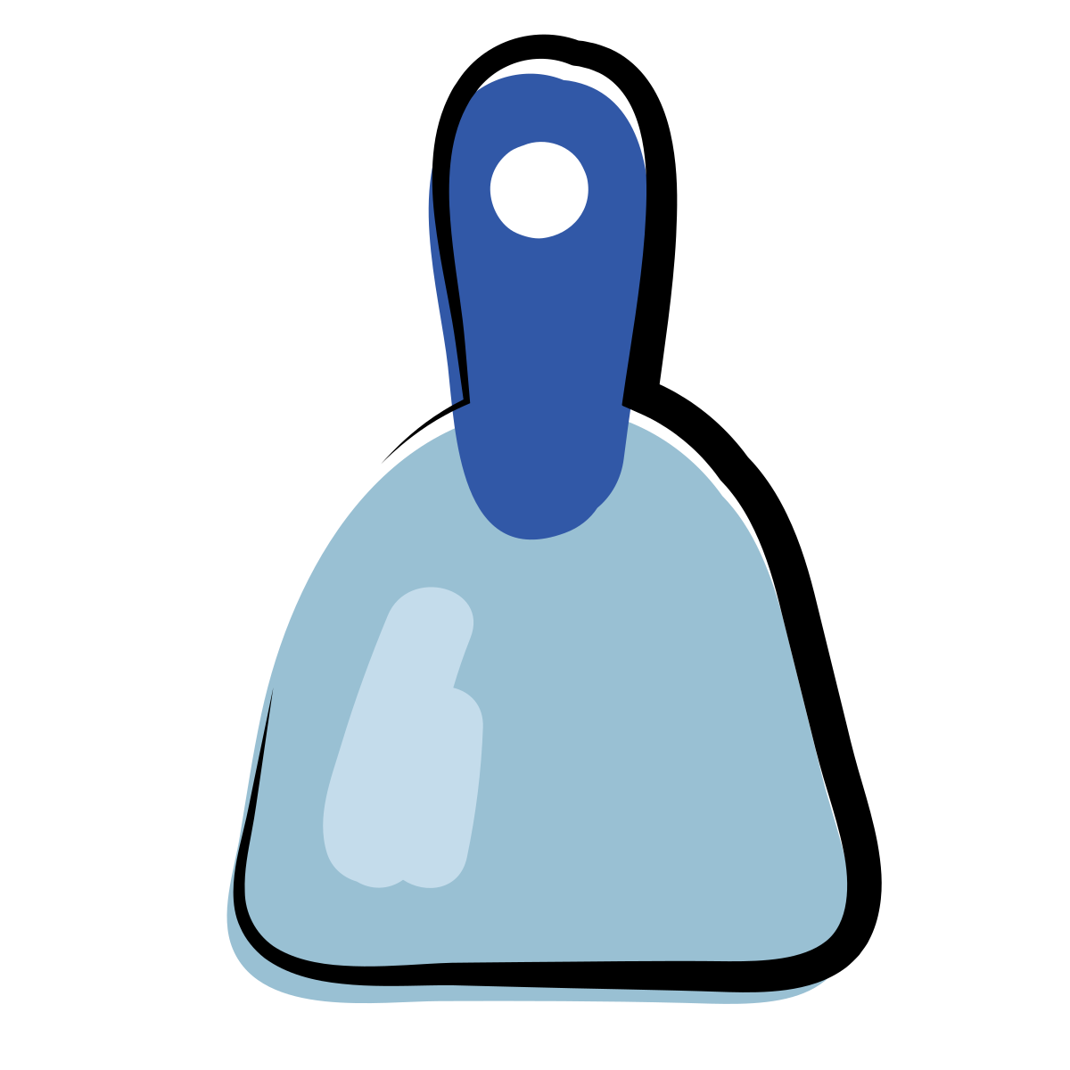 matisse style putty knife icon