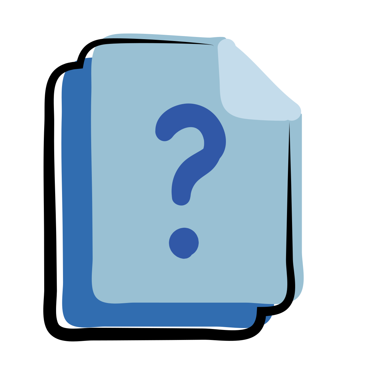 matisse style questions icon