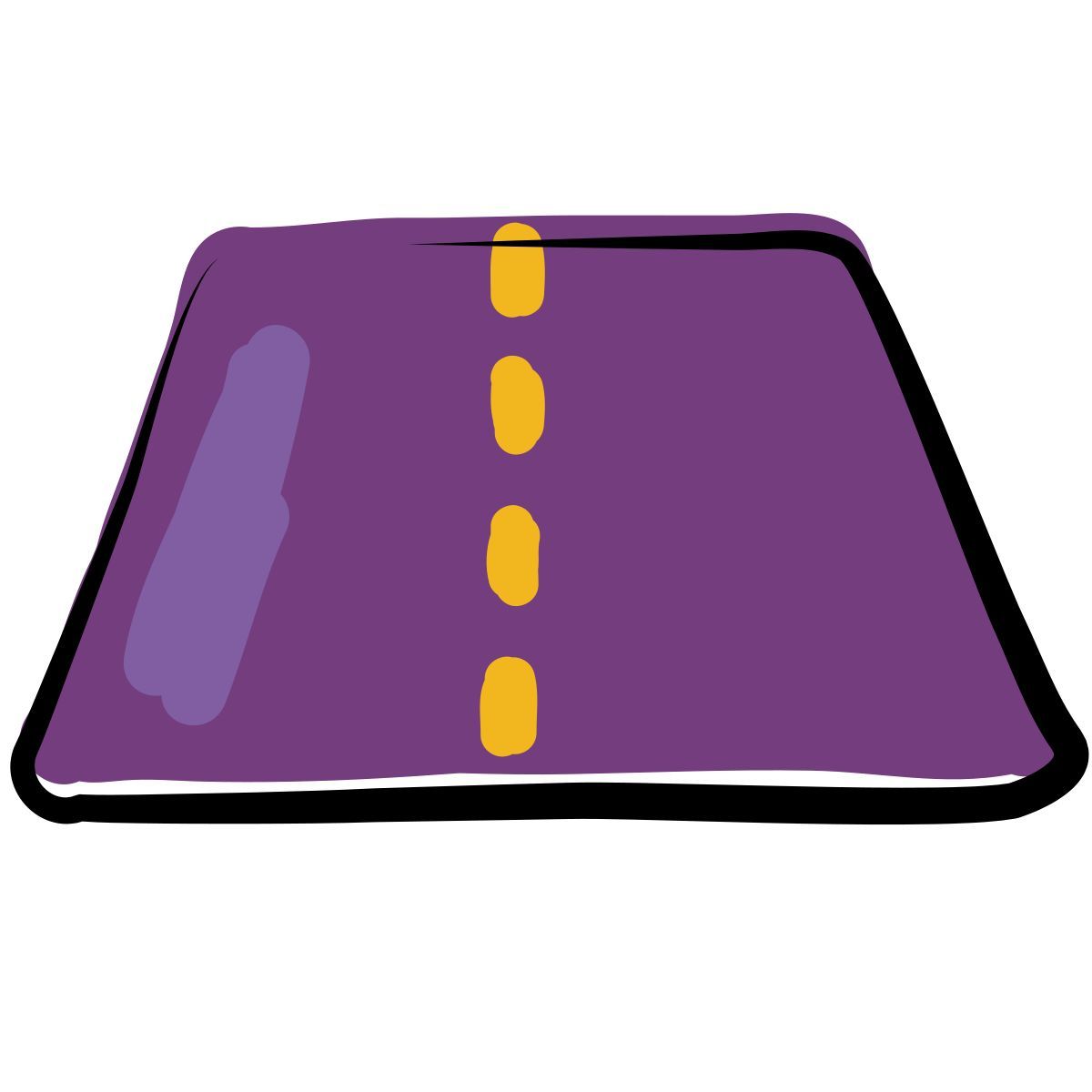 matisse style road icon