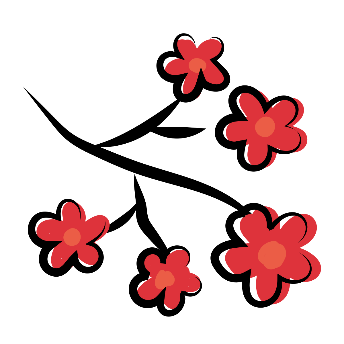matisse style sakura icon