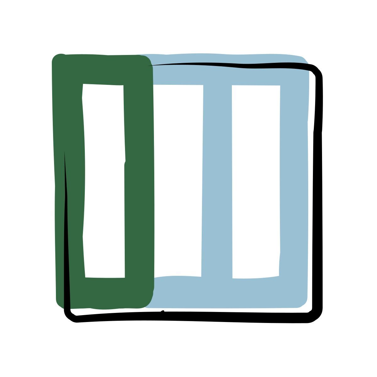 matisse style sélectionner la colonne de gauche icon