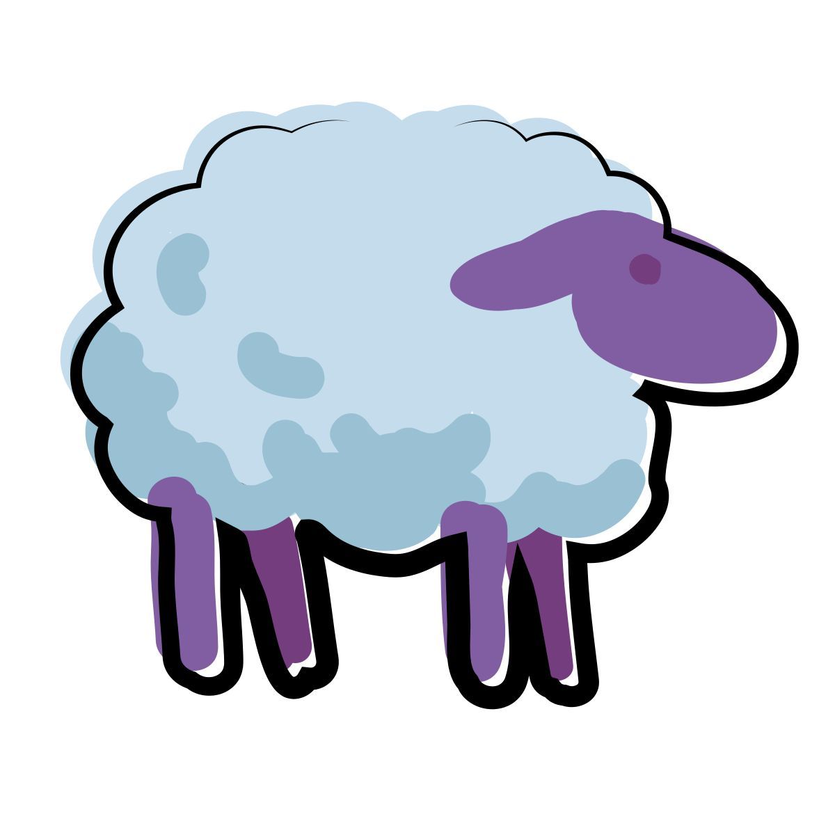 matisse style schaf icon