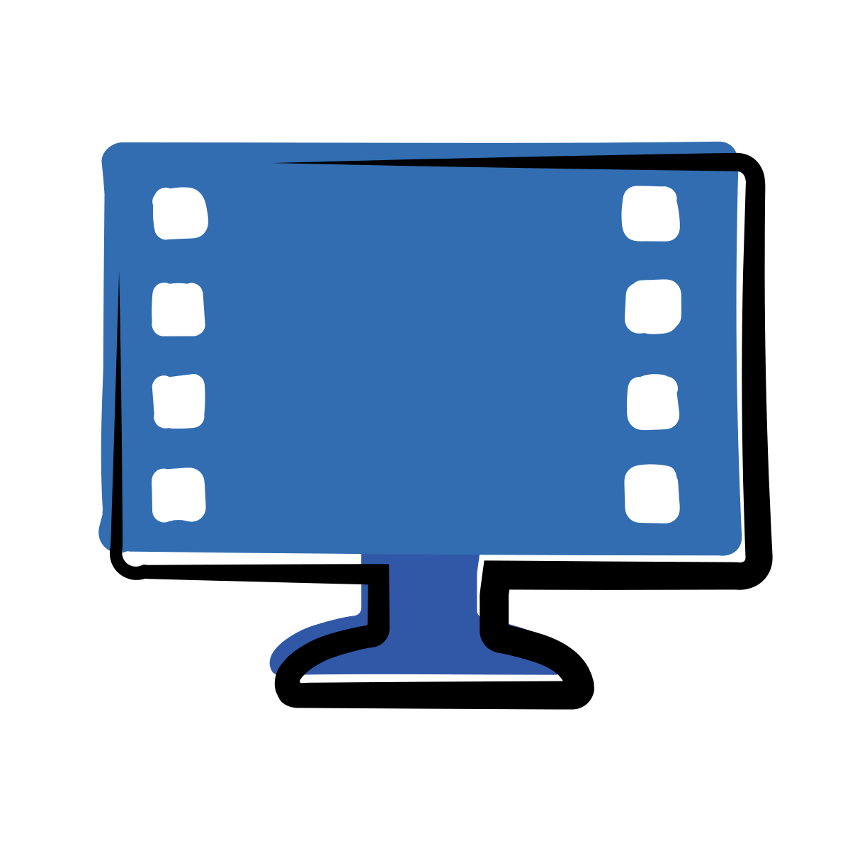 matisse style showing video frames icon