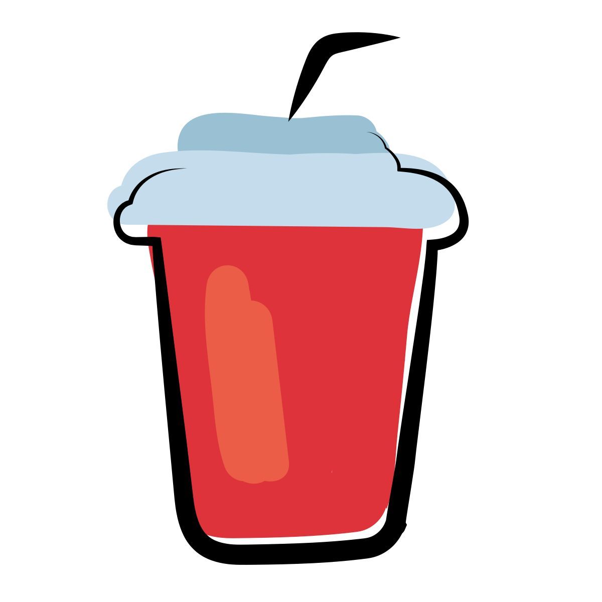 matisse style soda icon