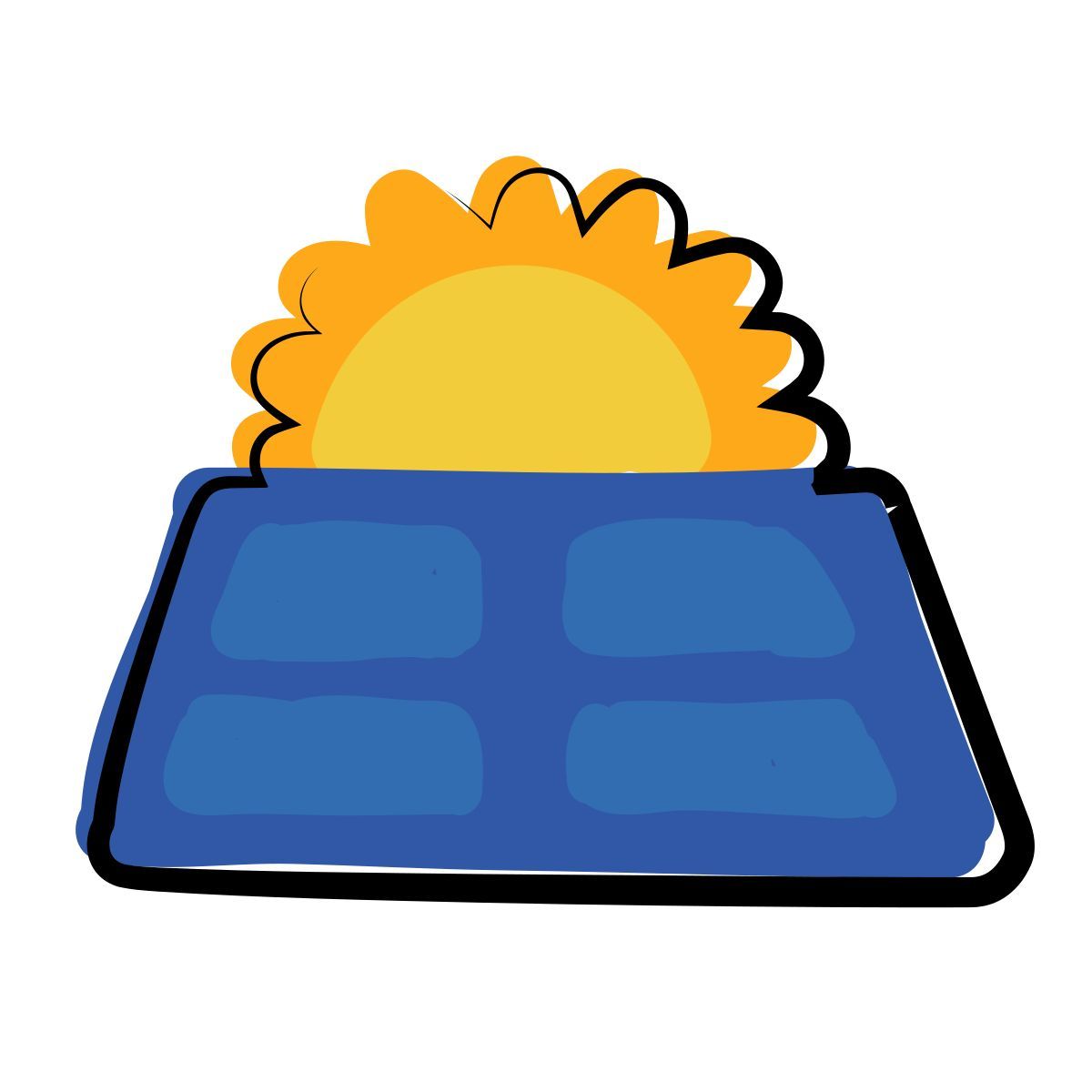 matisse style solarpaneel icon