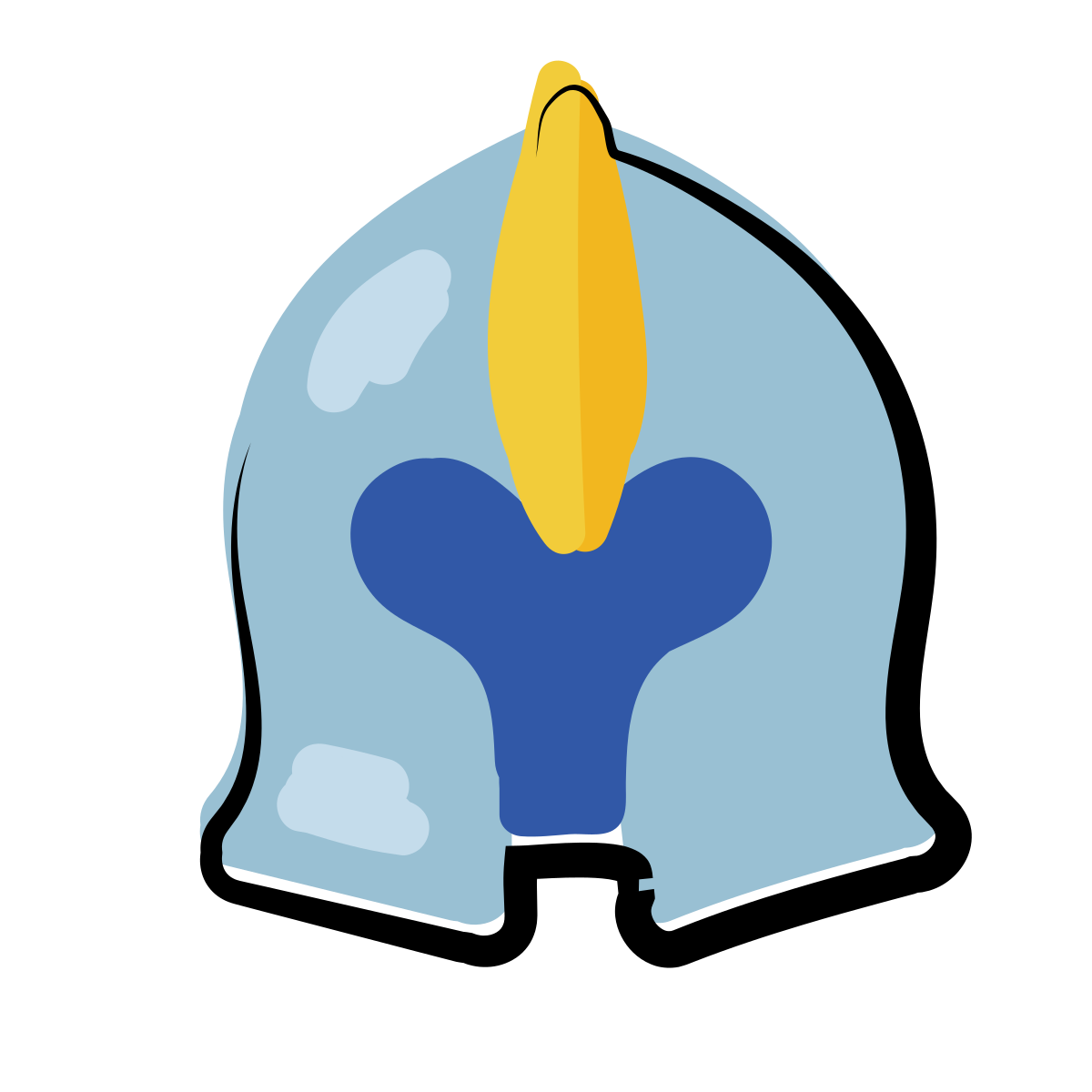 matisse style spartan helmet icon