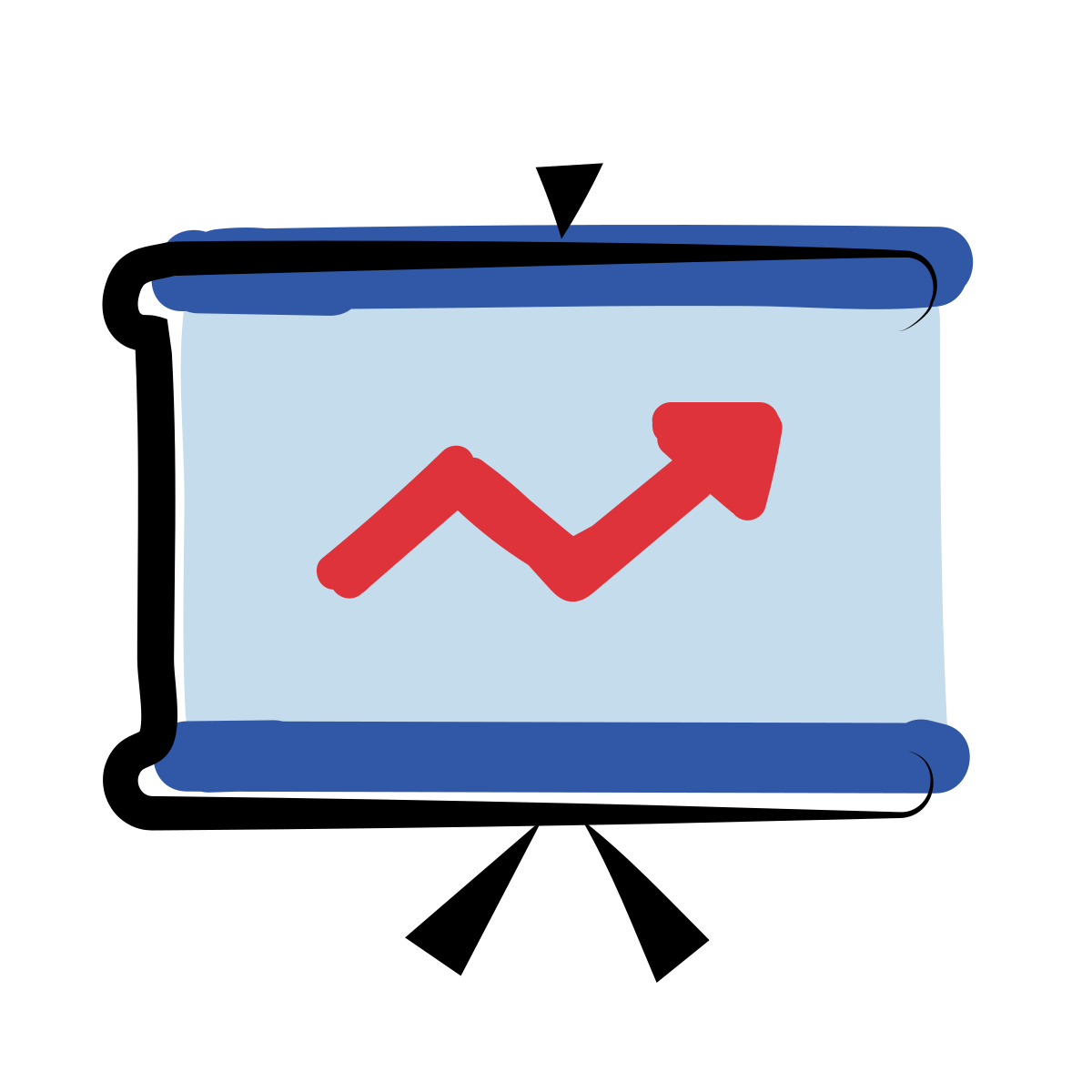 matisse style statistics icon