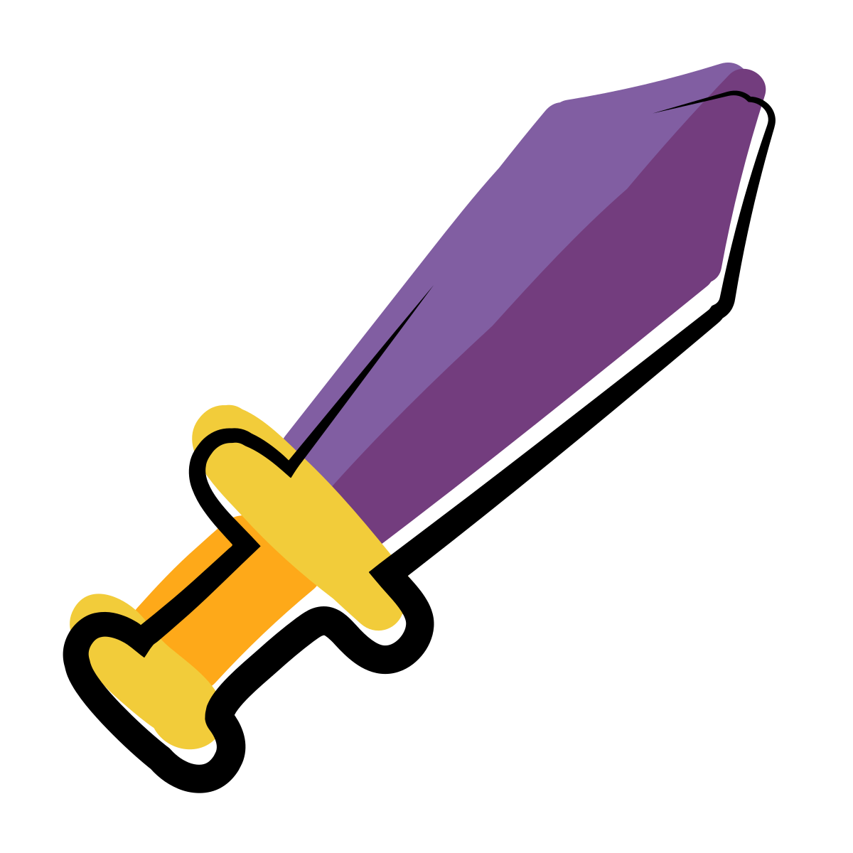 matisse style sword icon