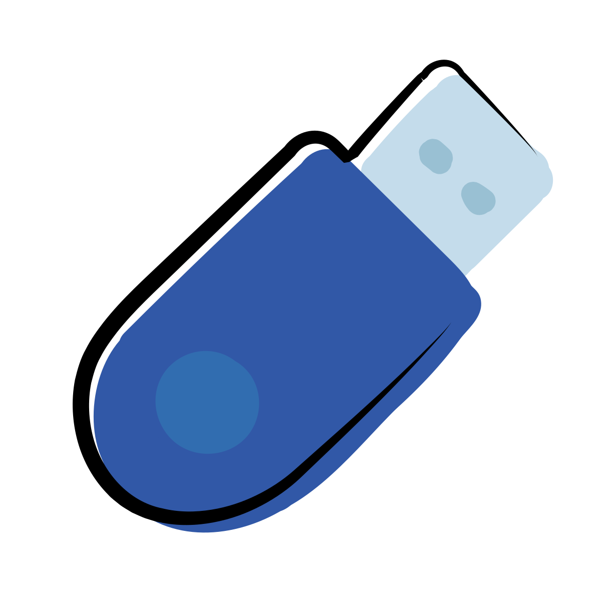 matisse style usb memory stick icon
