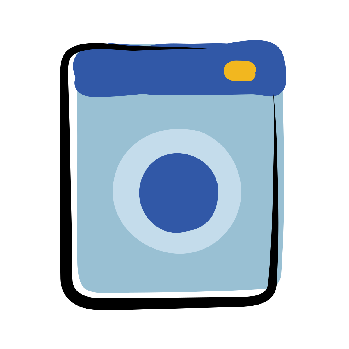 matisse style washing machine icon