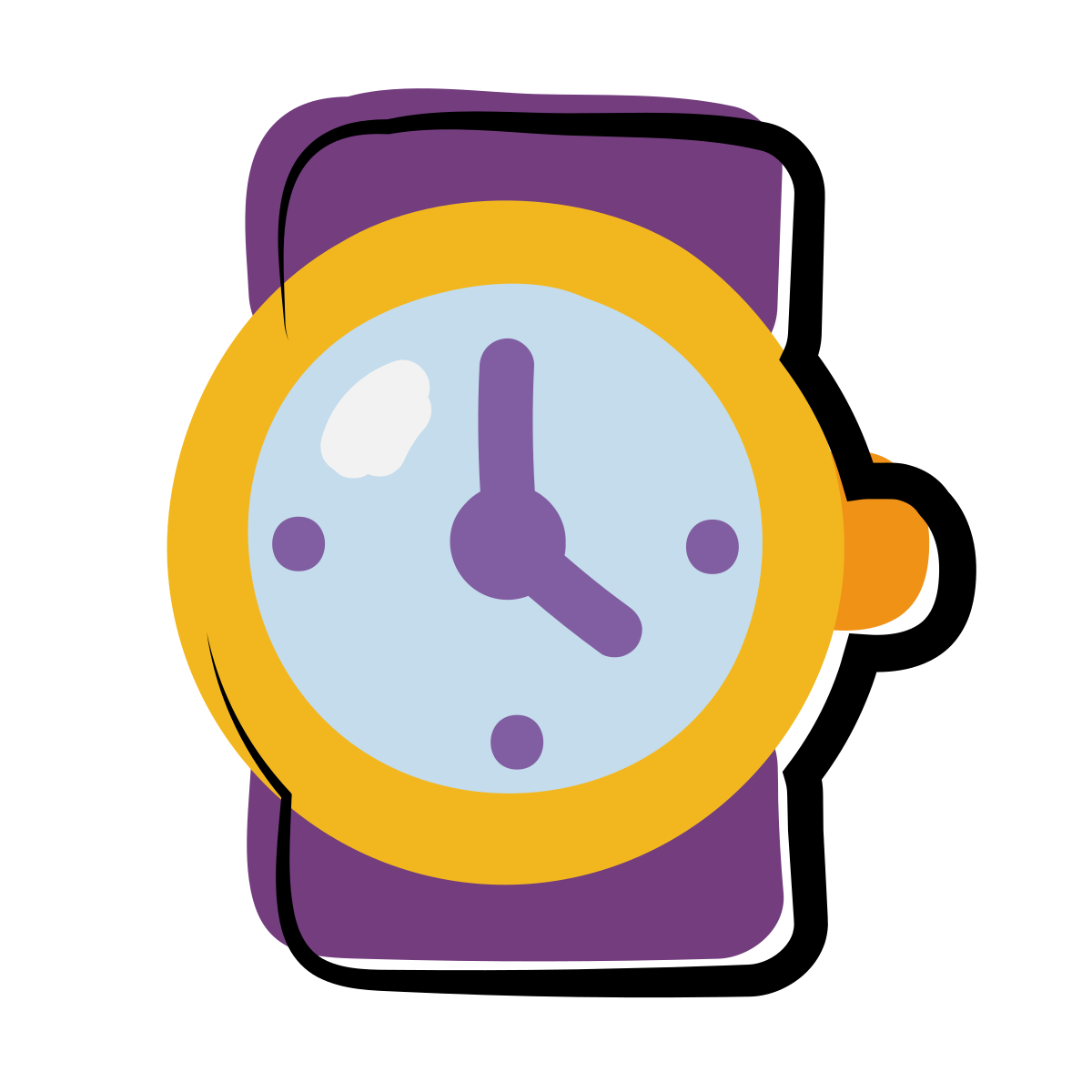 matisse style watches front view icon