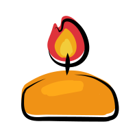 spa candle icon