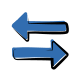 data in-both-directions icon