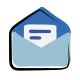 open envelope icon