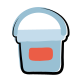 paint bucket-with-label icon