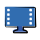 showing video-frames icon