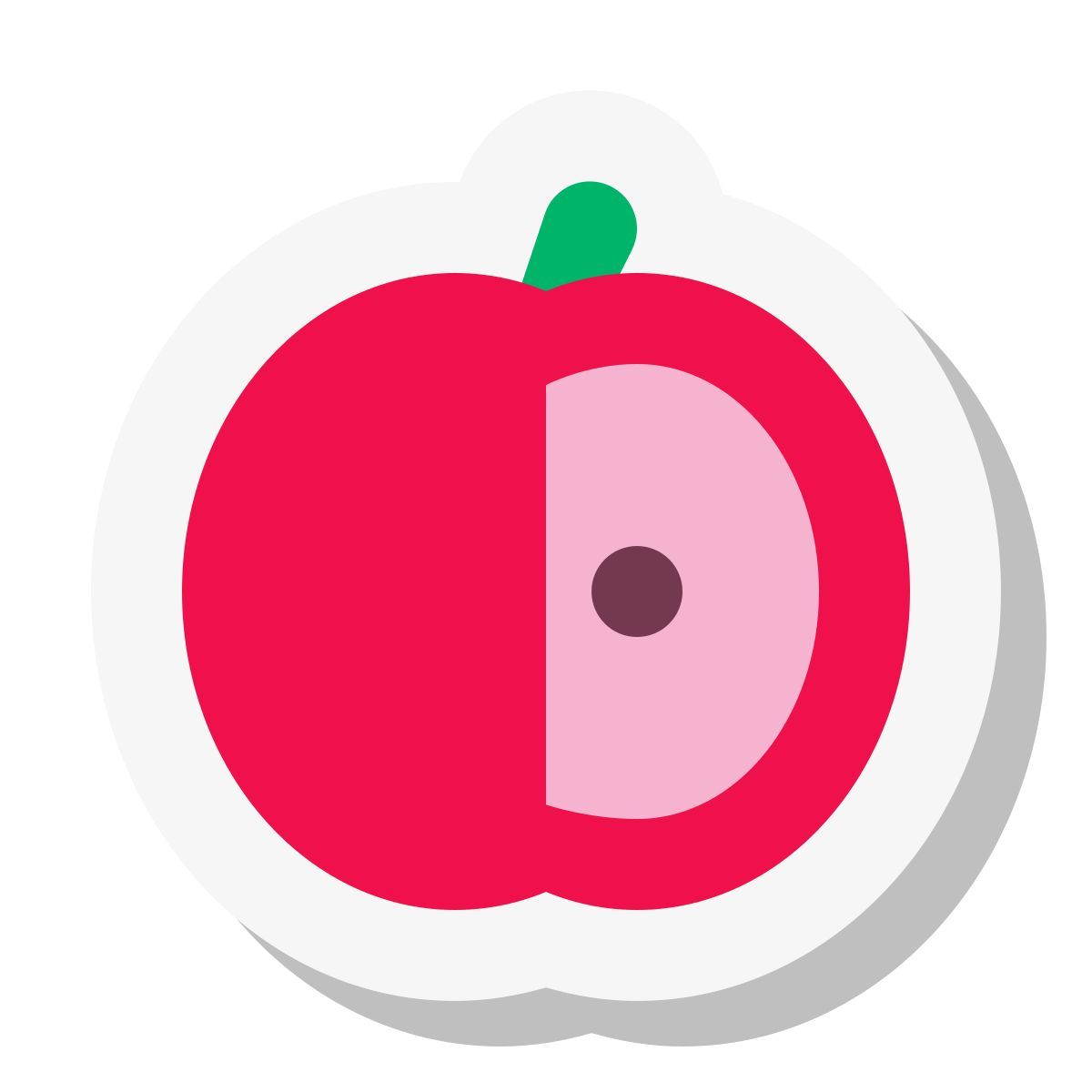 mini stickers style 苹果 icon