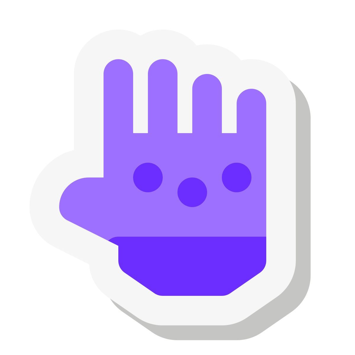 mini stickers style 装甲护手 icon