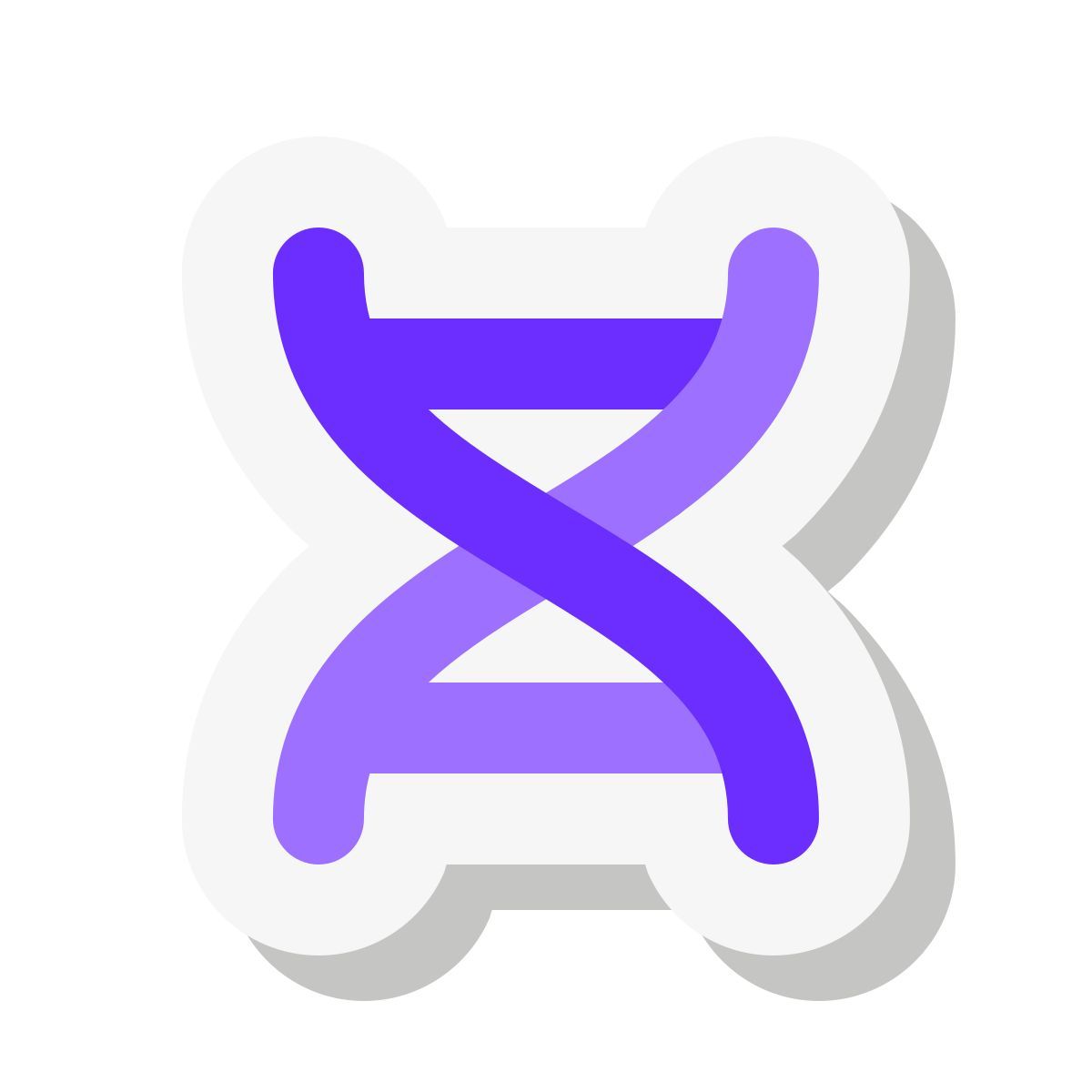 mini stickers style 생명 공학 icon