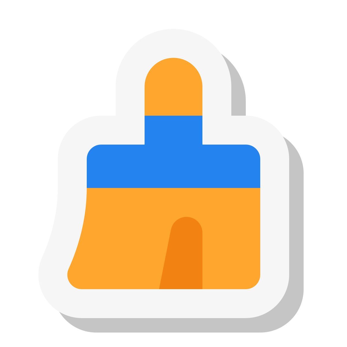 mini stickers style scopa icon