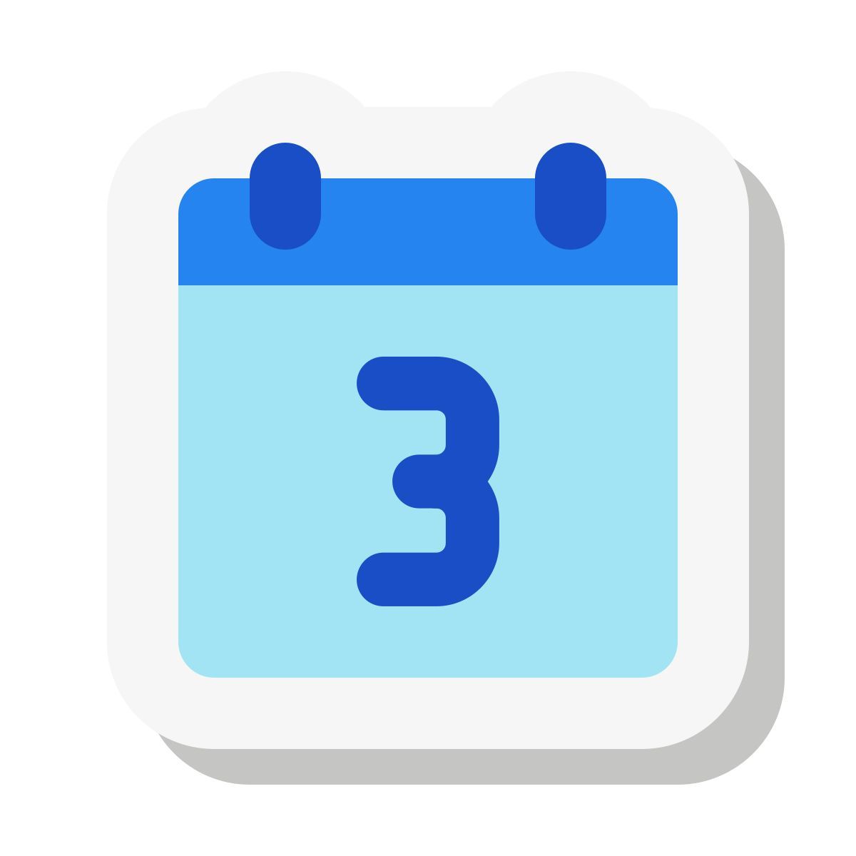 mini stickers style calendario 3 icon