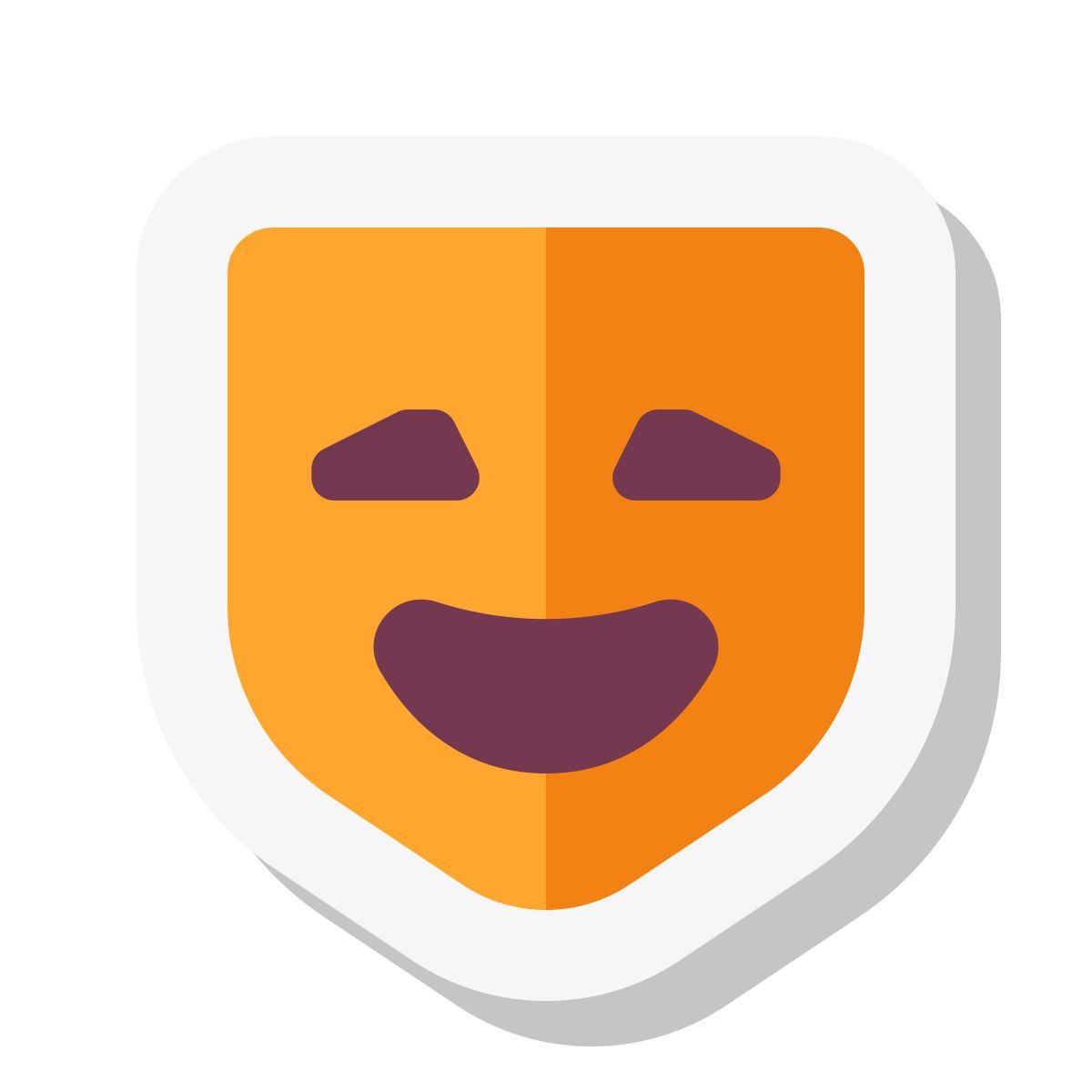 mini stickers style 코메디 icon