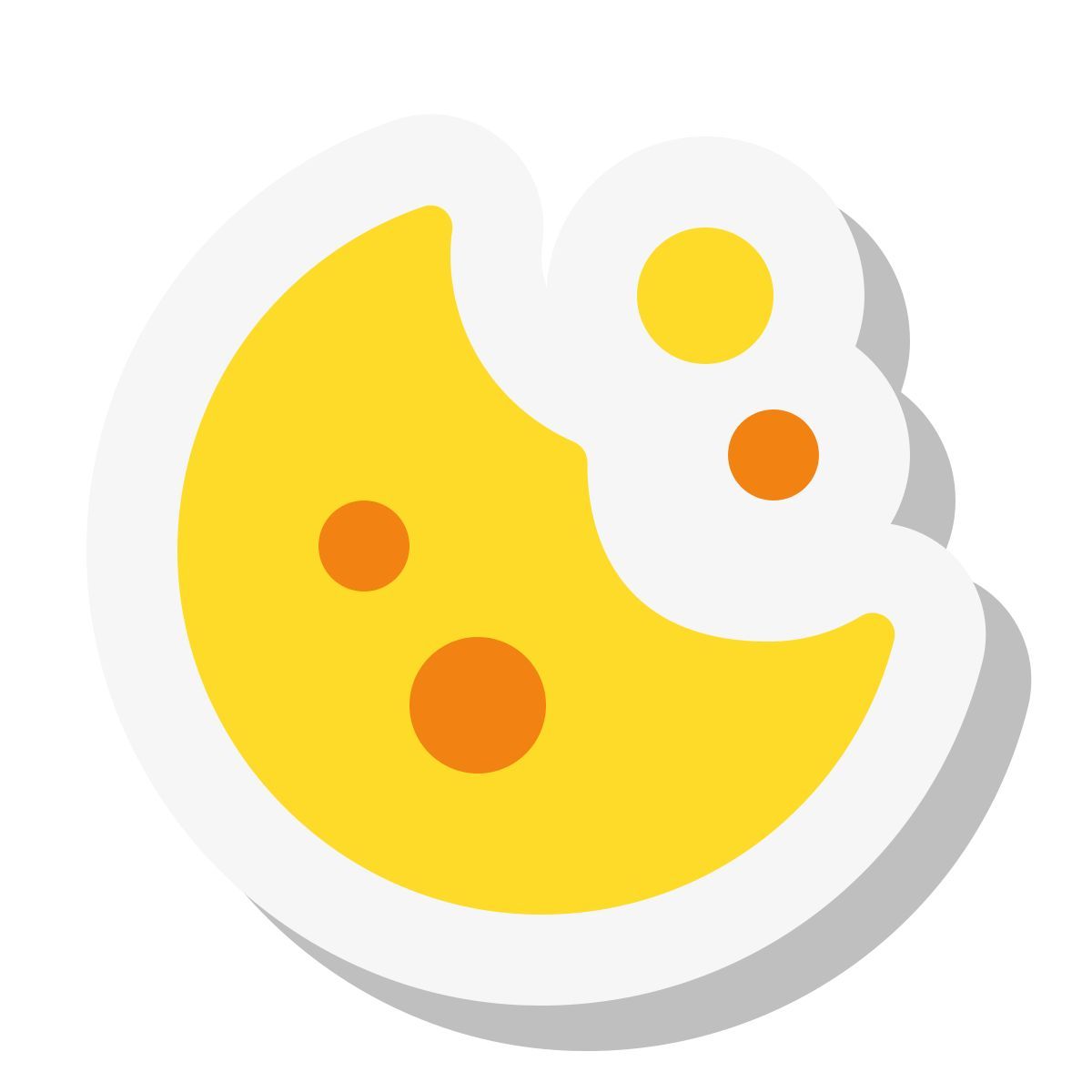 mini stickers style 饼干 icon