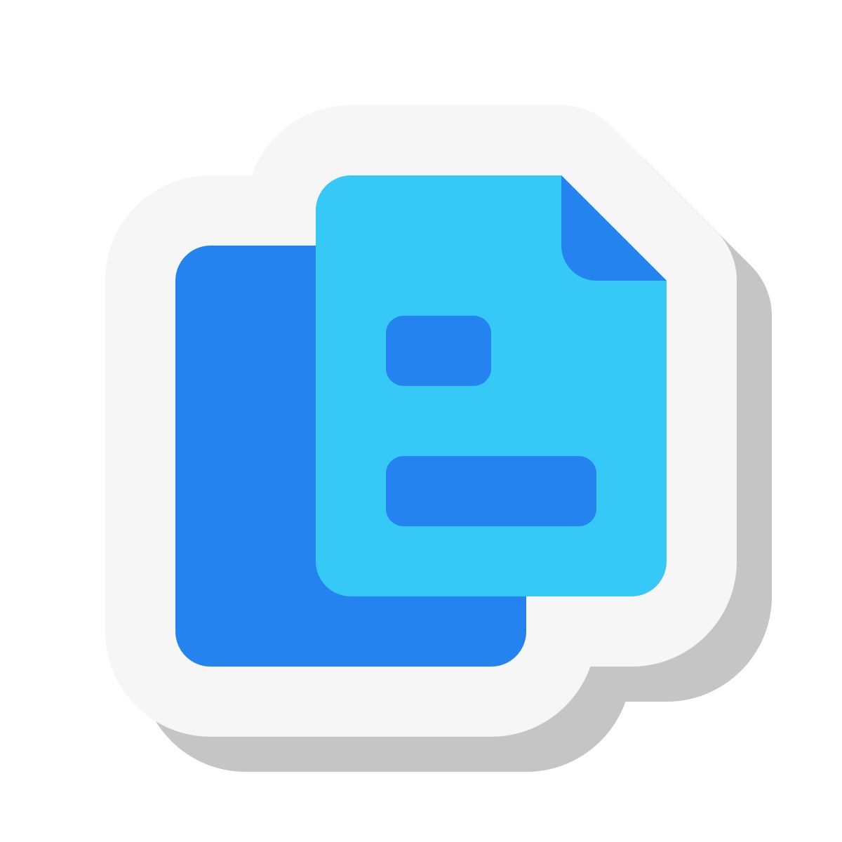 mini stickers style copy icon