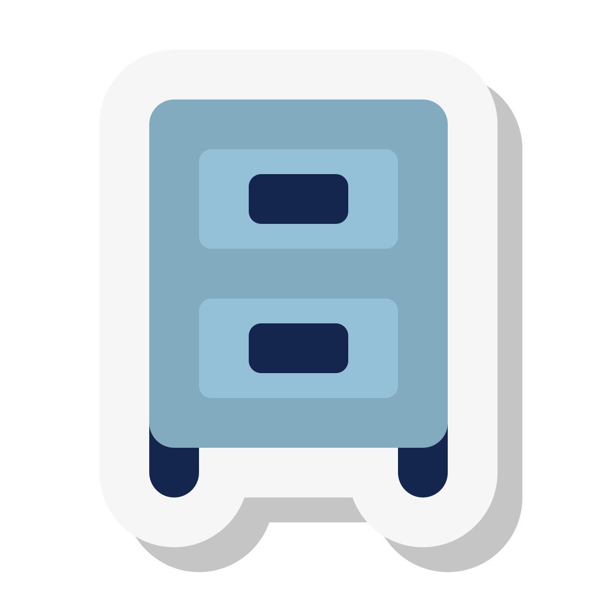 mini stickers style cassetto icon