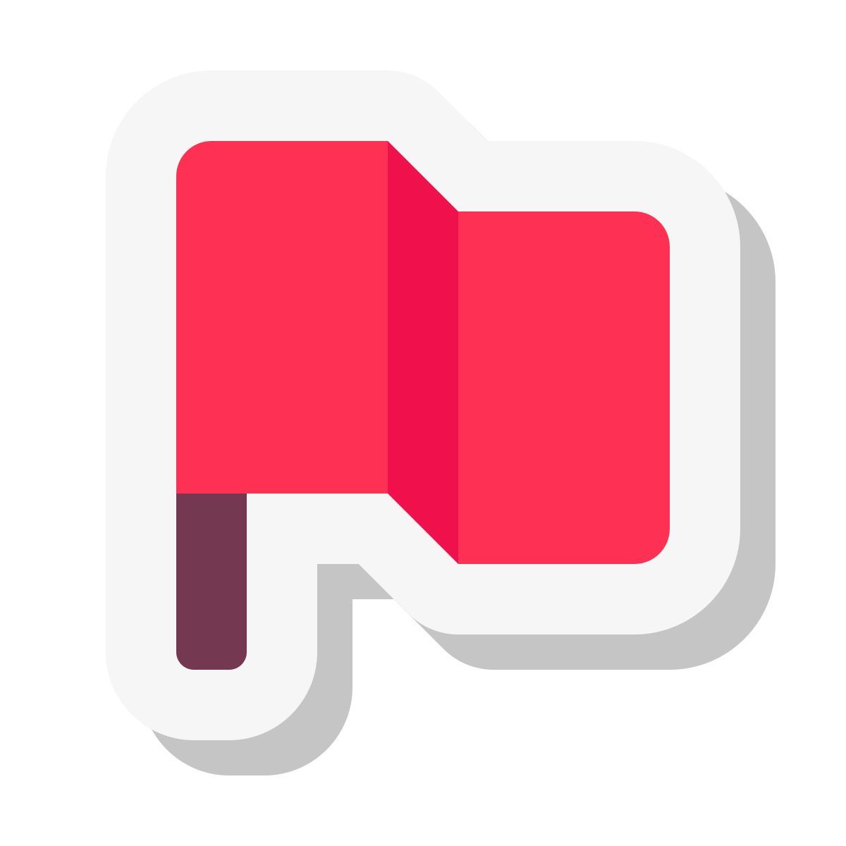 mini stickers style drapeau 2 icon