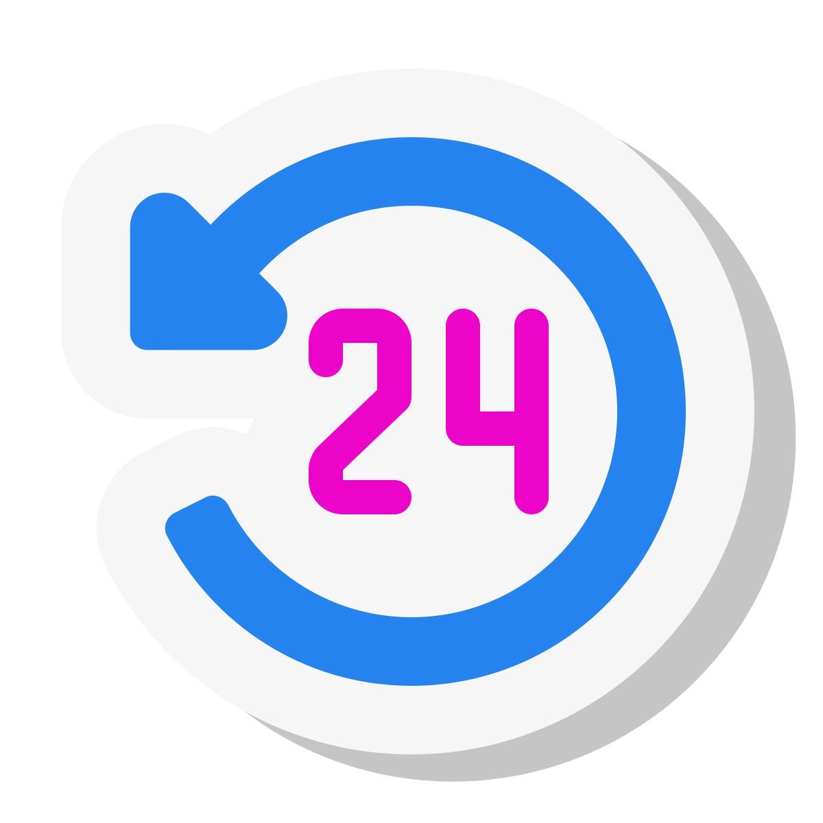 mini stickers style last 24 hours icon