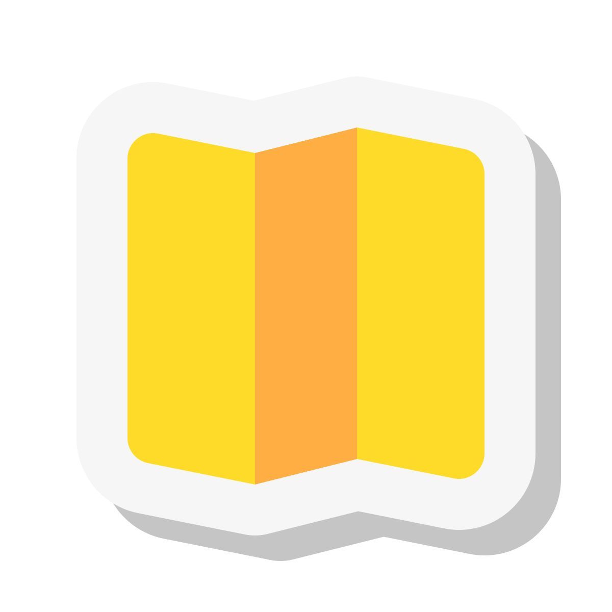 mini stickers style mappa icon