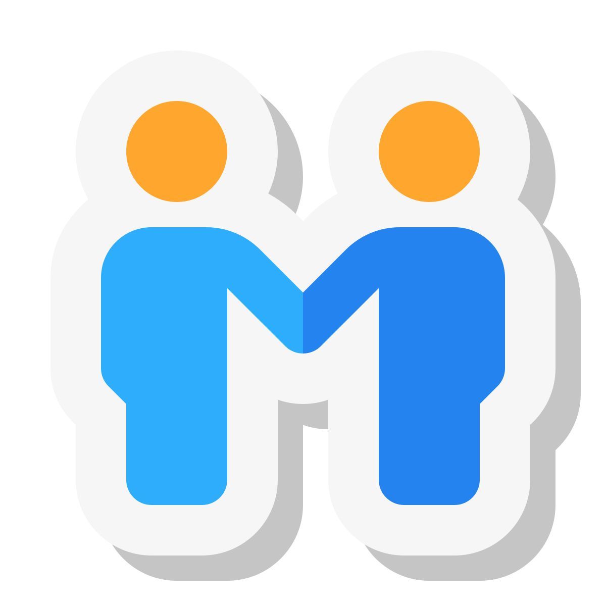 mini stickers style sitzung icon